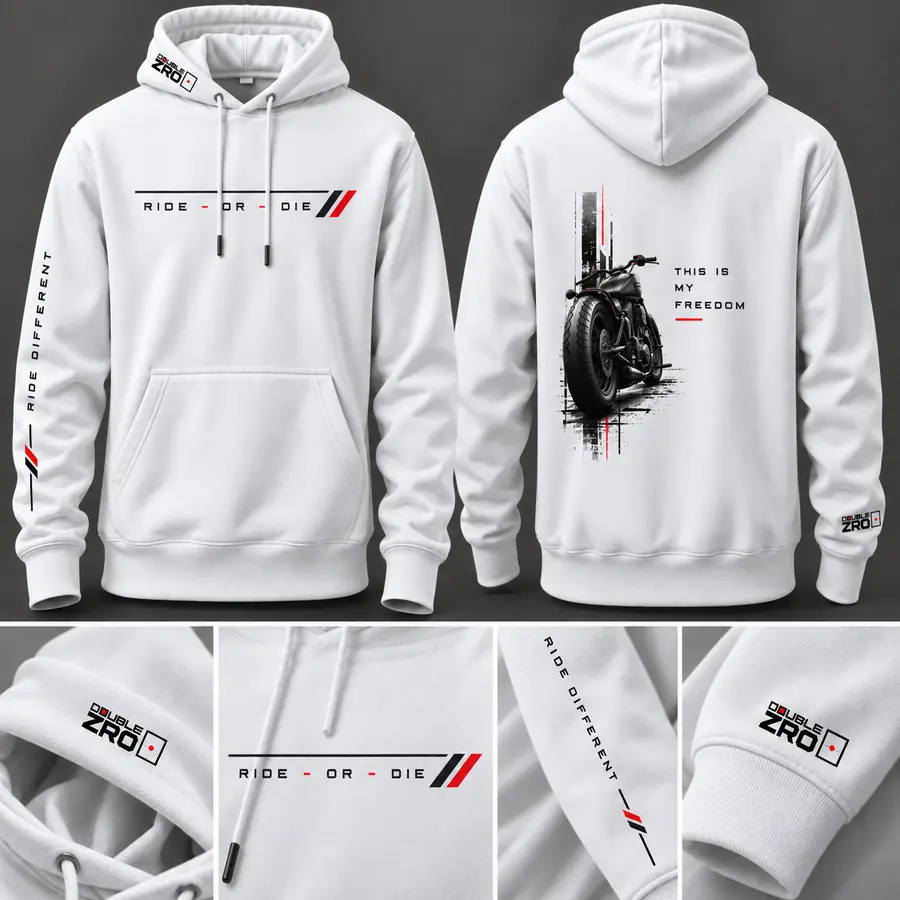Ride or Die Hoodie – Motorcycle Lifestyle Collection